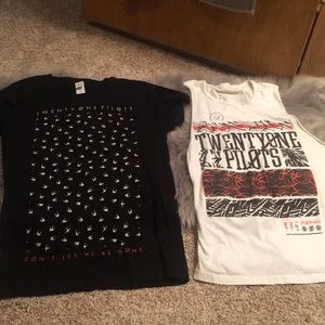 Two twenty one pilots shirts!